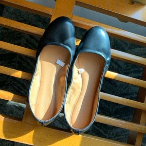 Black Flats Size 10